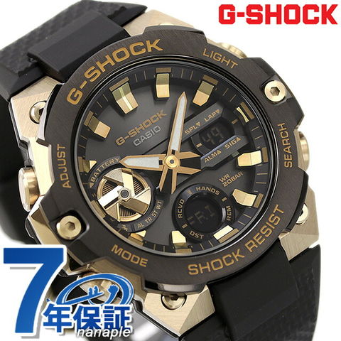 dショッピング |G-SHOCK Gショック ソーラー GST-B400GB-1A9 Gスチール