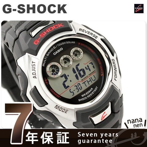 ★G-SHOCK GW-M500A-1 電波ソーラー 超音波洗浄済