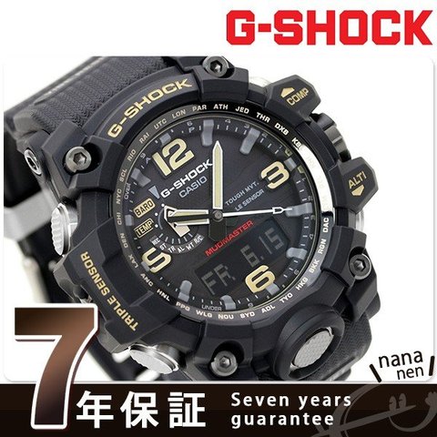 G-SHOCK マスターオブG 電波ソーラー 温度計 気圧計 高度計 方位計 GWG-1000-1AER Gショック 腕時計