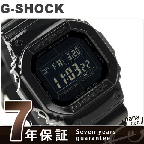柔らかい G-SHOCK CASIO カシオ GW-M5610BB-1 電波ソーラー腕時計