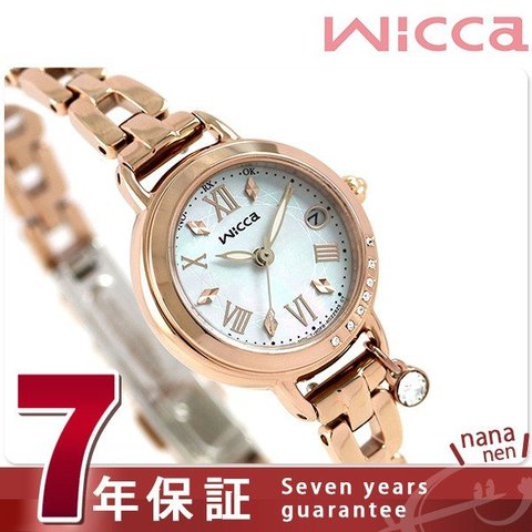 ファッション小物CITIZEN 腕時計 wicca ウィッカ ソーラーテックKL0-863-11