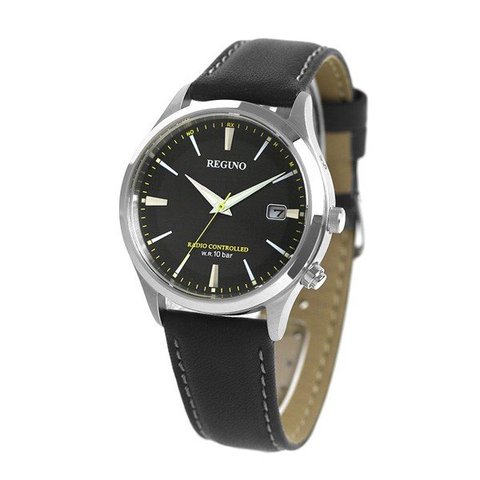 dショッピング |シチズン レグノ 電波ソーラー 革ベルト メンズ 腕時計 