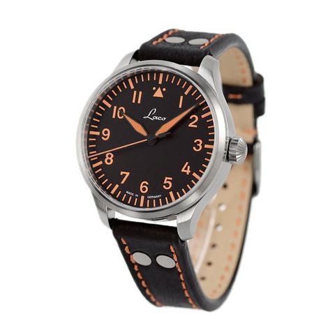 dショッピング |ラコ Laco 時計 パイロット ネアペル39 39mm 自動巻き