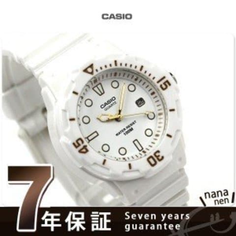 カシオ チプカシ 腕時計 デイト クラシック 海外モデル ホワイト CASIO LRW-200H-7E2VDF