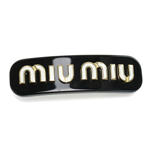 dショッピング |ミュウミュウ バレッタ レディース ブランド MIUMIU