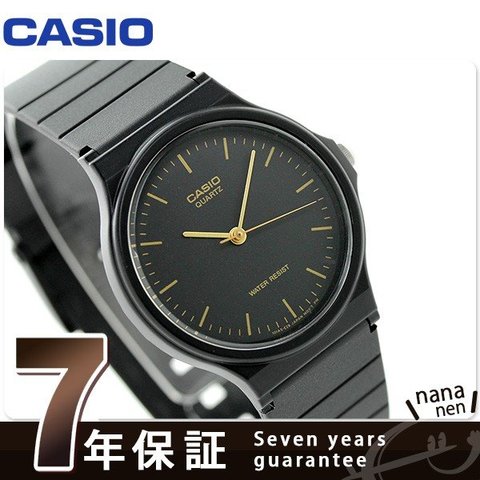 カシオ チプカシ 海外モデル クラシック ラウンド MQ-24-1EDF 腕時計
