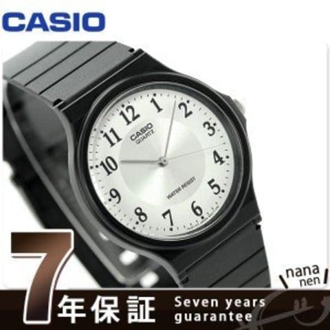 カシオ チプカシ 海外モデル クラシック ラウンド MQ-24-7B3DF 腕時計