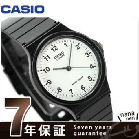 カシオ チプカシ 海外モデル クラシック ラウンド MQ-24-7BDF 腕時計