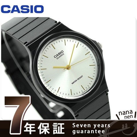カシオ チプカシ 海外モデル クラシック ラウンド MQ-24-7E2DF 腕時計