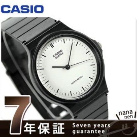 カシオ チプカシ 海外モデル クラシック ラウンド MQ-24-7EDF 腕時計