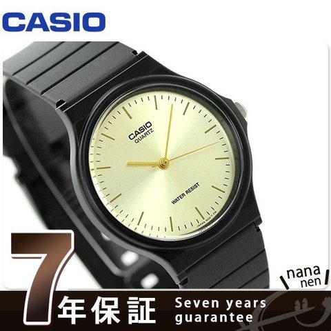 カシオ チプカシ 海外モデル クラシック ラウンド MQ-24-9EDF 腕時計