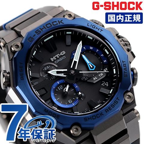 dショッピング |G-SHOCK Gショック MT-G MTG-B2000 Bluetooth 電波ソーラー メンズ 腕時計 MTG-B2000B-1A2JF  カシオ CASIO ブラック 国内正規品 | カテゴリ：の販売できる商品 | 腕時計のななぷれ (028MTG-B2000B-1A2JF )|ドコモの通販サイト