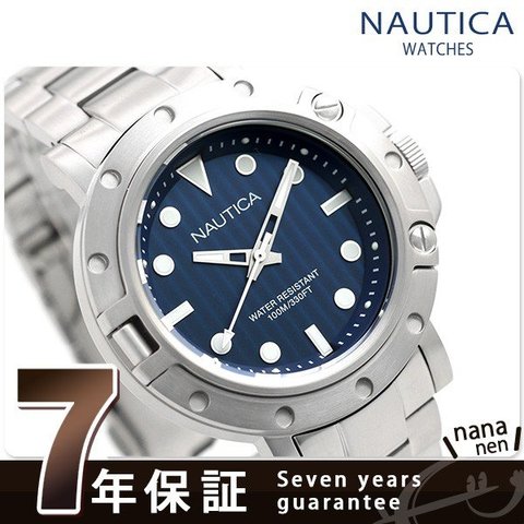 dショッピング |ノーティカ NAUTICA メンズ 腕時計 100m防水 ネイビー
