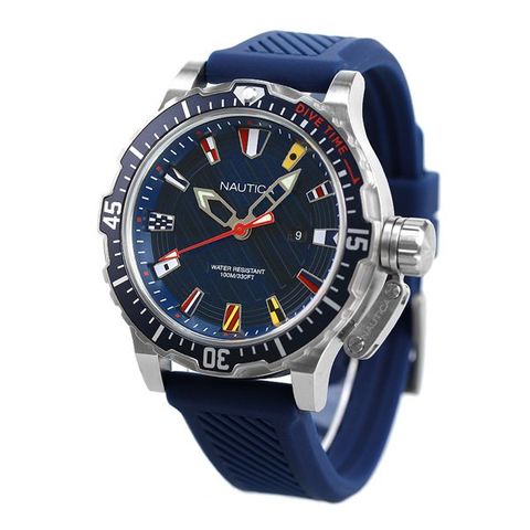 dショッピング |ノーティカ 時計 グレンロック ラグーン 46mm フラッグ