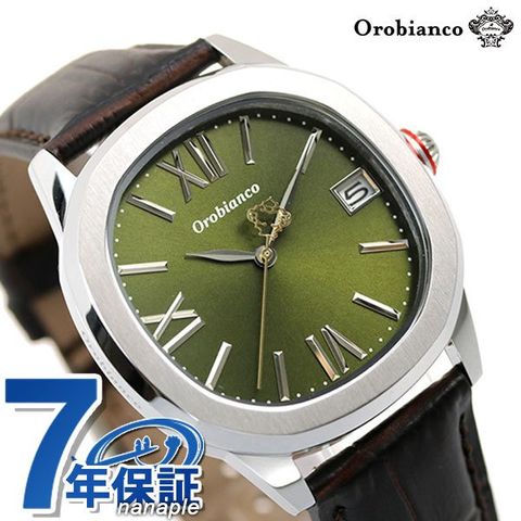 dショッピング |オロビアンコ 時計 オッタンゴラ 38mm 日本製 メンズ 腕時計 OR0078-11 Orobianco Verde Olive  オリーブ×ブラウン | カテゴリ：の販売できる商品 | 腕時計のななぷれ (028OR0078-11)|ドコモの通販サイト