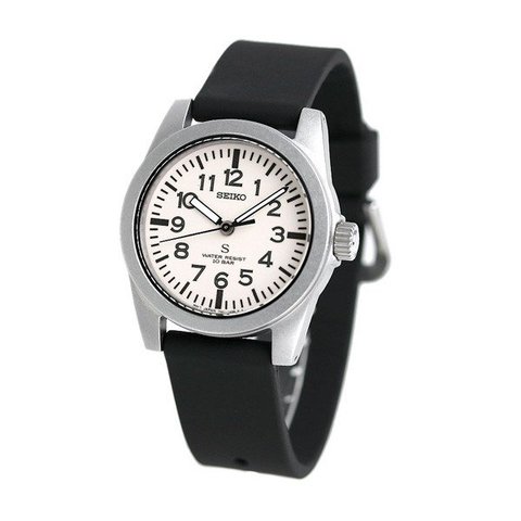 dショッピング |セイコー 流通限定モデル SUS 復刻モデル nano・universe メンズ 腕時計 SCXP157 SEIKO  アイボリー×ブラック | カテゴリ：の販売できる商品 | 腕時計のななぷれ (028SCXP157)|ドコモの通販サイト