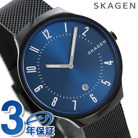 Dショッピング スカーゲン 腕時計 グレーネン メンズ Skw6461 ネイビー ブラック Skagen 時計 カテゴリ の販売できる商品 腕時計のななぷれ 028skw6461 ドコモの通販サイト