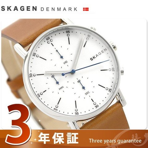 廉価販売 SKAGEN ⭐️クロノグラフ men's 腕時計 | artfive.co.jp