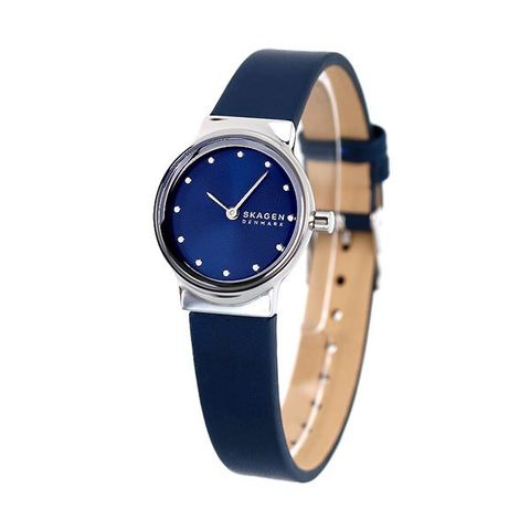 SKAGENレディース腕時計 SKAGEN（スカーゲン） レディース 腕時計 レザー メッシュ ネイビー
