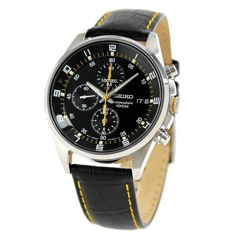 dショッピング |セイコー 海外モデル 逆輸入 高速クロノグラフ 腕時計 