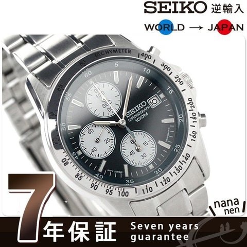 セイコー クロノグラフ 逆輸入 海外モデル SND365P1 (SND365PC) メンズ 腕時計