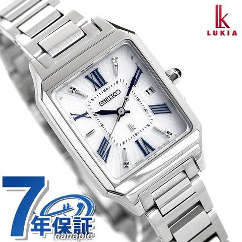 7,399円SEIKO LUKIA　 電波ソーラー　レディース腕時計　ja099