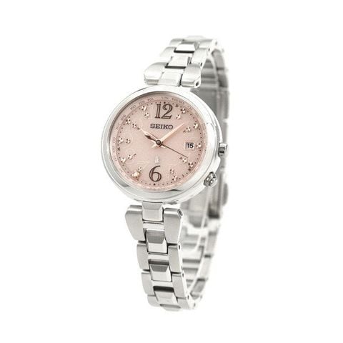 dショッピング |セイコー ルキア ダイヤモンド チタン 電波ソーラー