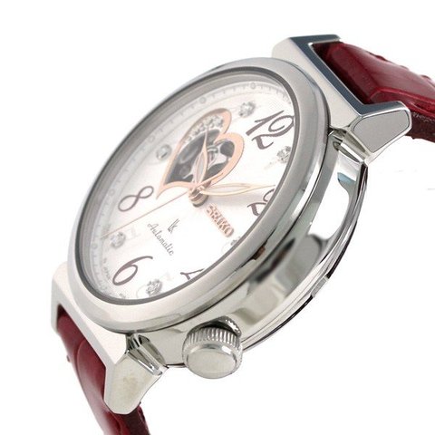 dショッピング |セイコー ルキア オープンハート メカニカル 腕時計