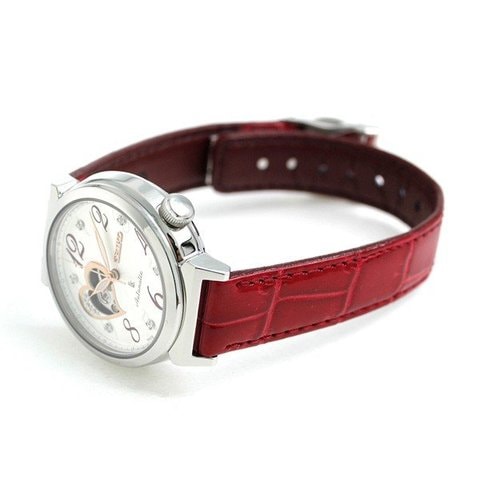 dショッピング |セイコー ルキア オープンハート メカニカル 腕時計