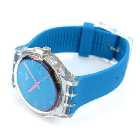 dショッピング |スウォッチ SWATCH メンズ レディース 腕時計 POLABLUE