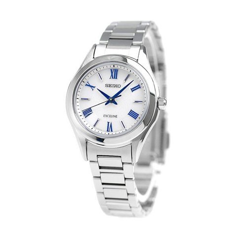 dショッピング |セイコー エクセリーヌ ソーラー レディース 腕時計  