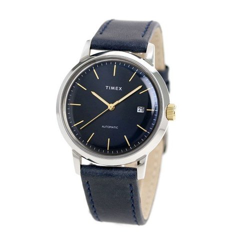 TIMEX マーリン40mm 自動巻き 腕時計 ネイビー