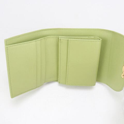 【美品】CELINE ミントグリーン オールジップ 二つ折り財布 美品】CELINE ミントグリーン オールジップ 二つ折り財布 CELINE