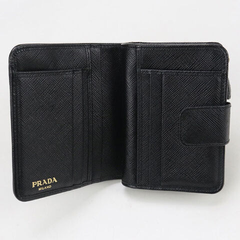 dショッピング |中古 プラダ 二つ折り財布 レディース ブランド PRADA