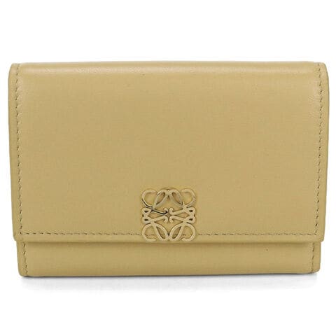 yas様　LOEWE 三つ折り　ウォレット dショッピング |中古 ロエベ 三つ折り財布 レディース ブランド LOEWE