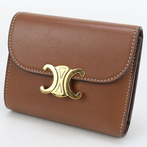 dショッピング |中古 セリーヌ 三つ折り財布 レディース ブランド