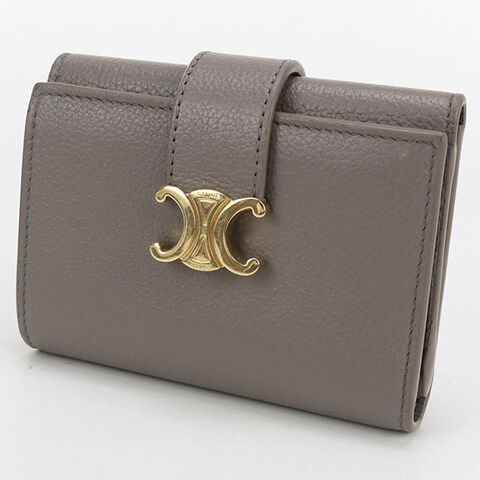 dショッピング |中古 セリーヌ 三つ折り財布 レディース ブランド