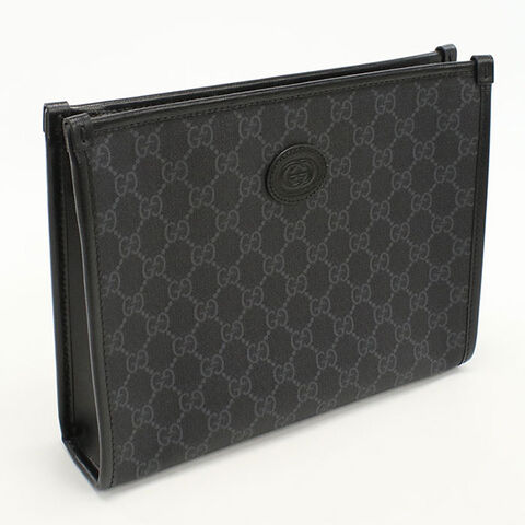 グッチ　クラッチバッグ　ハラコポニー dショッピング |中古 グッチ クラッチバッグ メンズ ブランド GUCCI