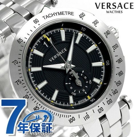 dショッピング |ヴェルサーチ Vレース 42MM クロノグラフ メンズ 腕時計 VAH010016 | カテゴリ：の販売できる商品 | 腕時計のななぷれ  (028VAH010016)|ドコモの通販サイト