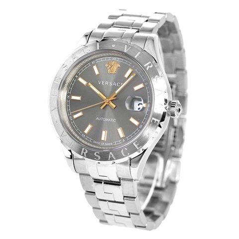 dショッピング |ヴェルサーチ 時計 メンズ 腕時計 ヘレニウム 42mm 自動巻き VEZI00119 VERSACE ヴェルサーチェ グレー |  カテゴリ：の販売できる商品 | 腕時計のななぷれ (028VEZI00119)|ドコモの通販サイト