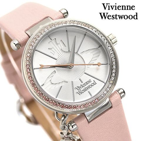 ヴィヴィアンウエストウッド【廃盤】 Vivienne Westwood  腕時計　シルバー　ピンク