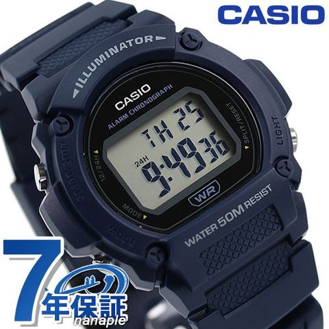 CASIO カシオ 腕時計 チープカシオ チプカシ 海外モデル メンズ レディース 時計 W-219H-2AVDF ブルー