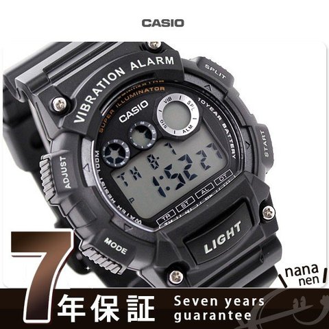 チプカシ カシオ バイブレーションアラーム W-735H-1AVCF 腕時計 CASIO