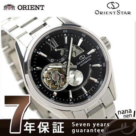 Orient star WZ0181DK  Modern Skeleton文字盤ブラック