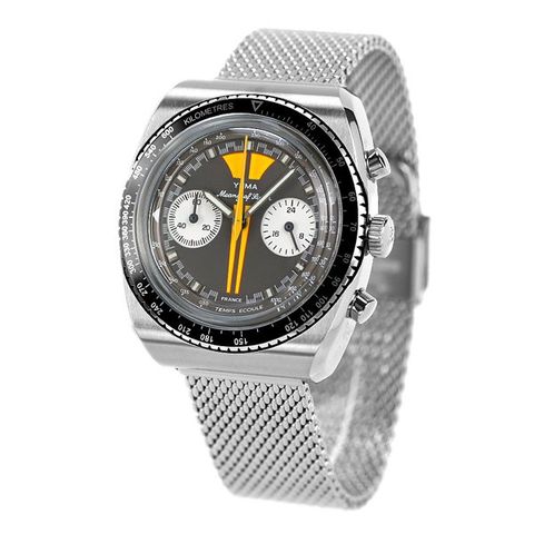 dショッピング |イエマ 時計 ミーングラフ スーパー Y70 39mm ルパン三世 ファーストシリーズ メンズ 腕時計 YMHF1576-CM  YEMA グレー | カテゴリ：の販売できる商品 | 腕時計のななぷれ (028YMHF1576-CM)|ドコモの通販サイト