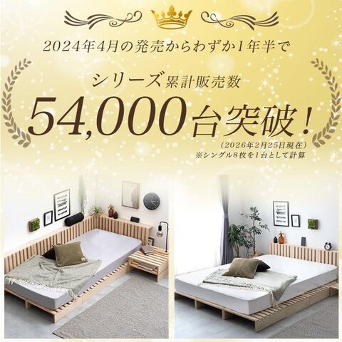 dショッピング |【即納】 完成品 パレットベッド ロボット掃除機対応