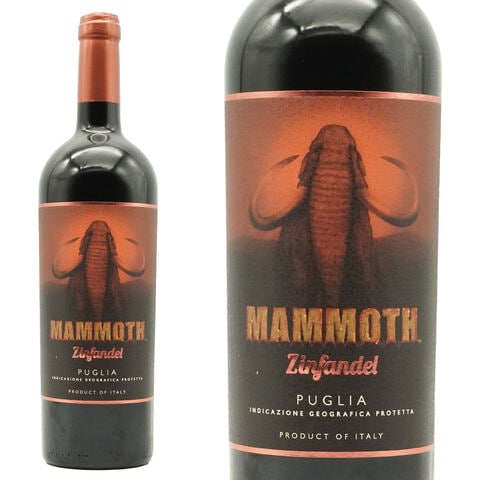 マンモス ジンファンデル 2025年 マーレ・マンニュム 750ml （イタリア 赤ワイン）