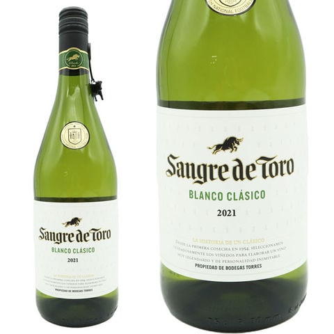 トーレス サングレ デ トロ ブランコ 2022 D.O.ペネデス 白ワイン スペイン