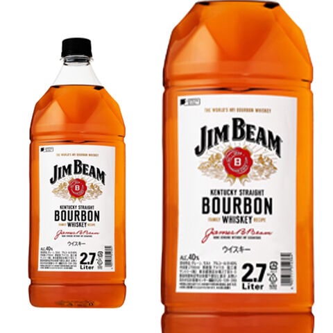 ジムビーム ホワイト 40％ 2700ml 正規 （バーボンウイスキー）
