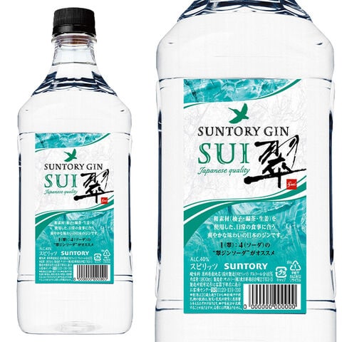 dショッピング |【業務用 1800ml】サントリージン 翠 サントリー